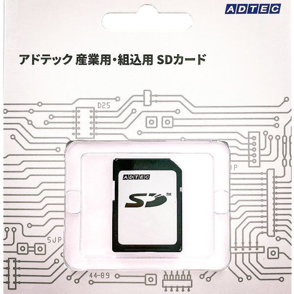 アドテック 産業用 SDカード 2GB Class6 SLC ブリスターパッケージ(ESD02GSITDBEBBZ)